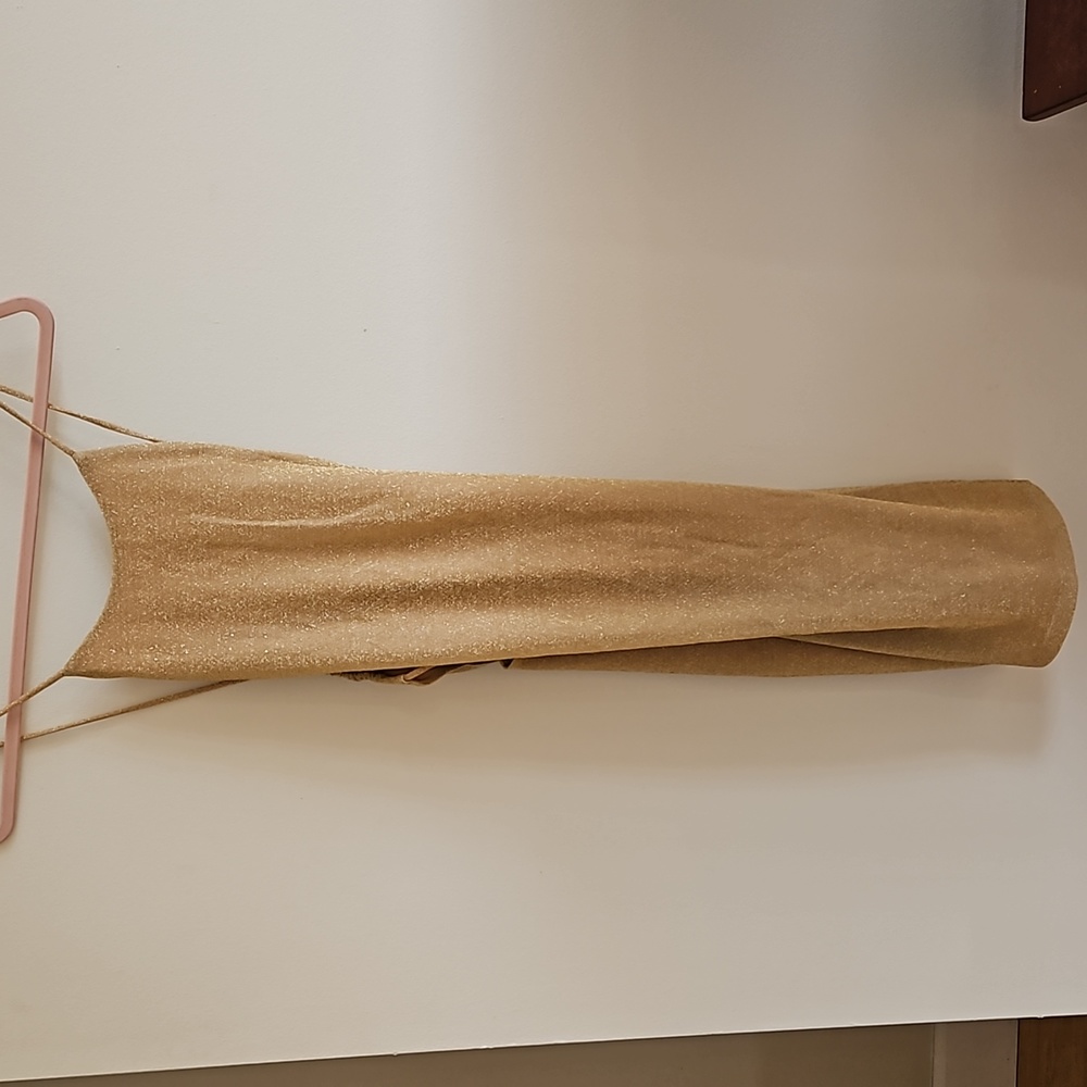 H&M Gold Dress - Size M